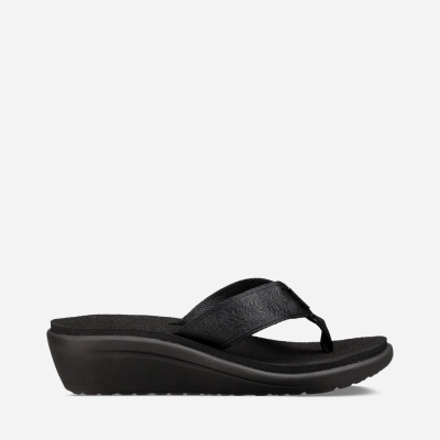 Teva Voya Wedge Women's Flip Flops South Africa - SEY650913